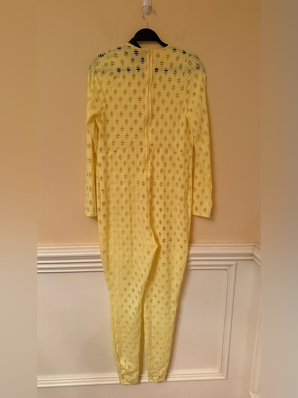 NWT Fashion Nova Yellow Enough Play Jumpsuit Size 1X - Picture 4 of 14